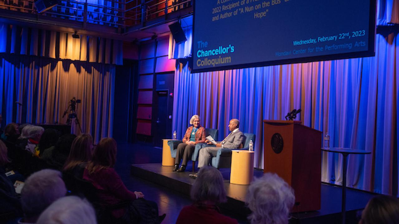 Chancellor's Colloquium with Sister Simone